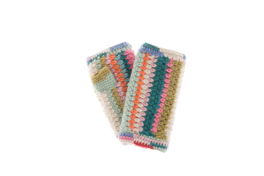 French Knot Winnie Crochet Hand Warmer